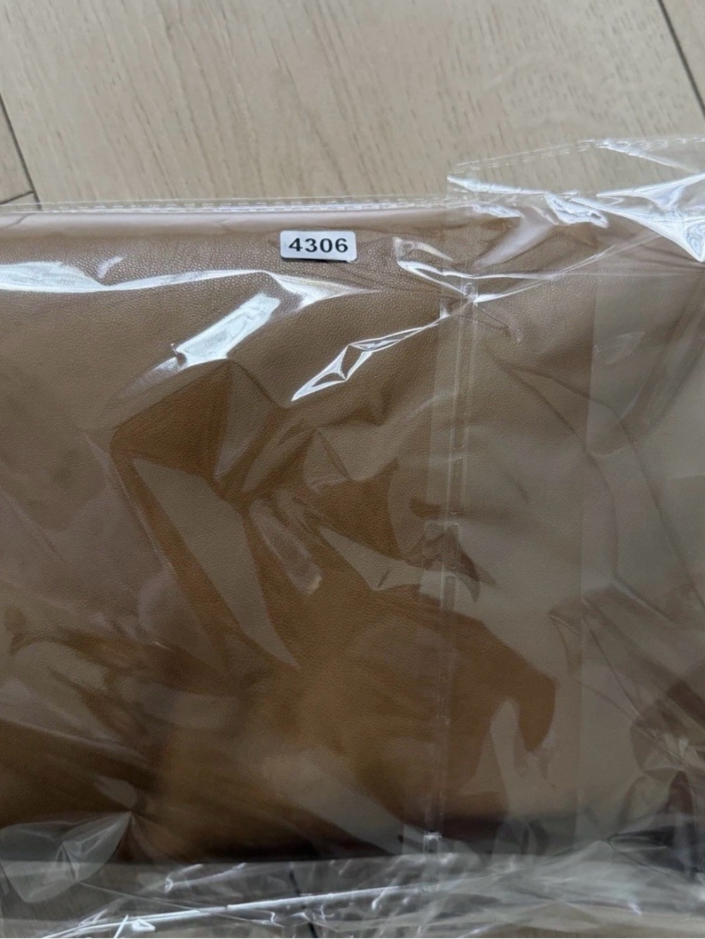 H&M Tan Faux Leather A-Line Skirt - Picture 10 of 10